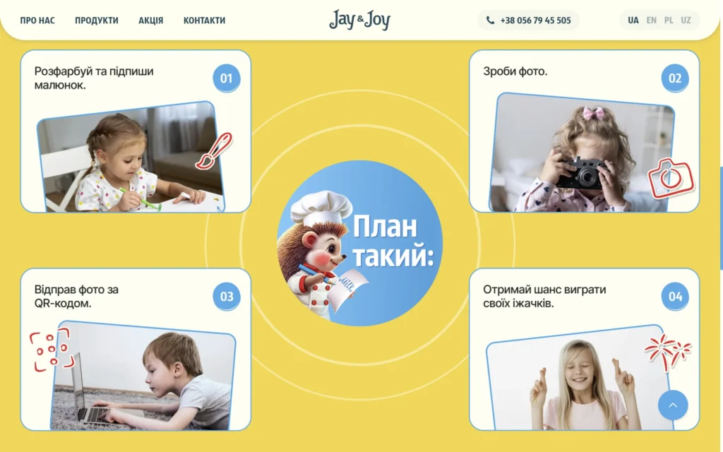 іміджевий сайт-jayandjoy